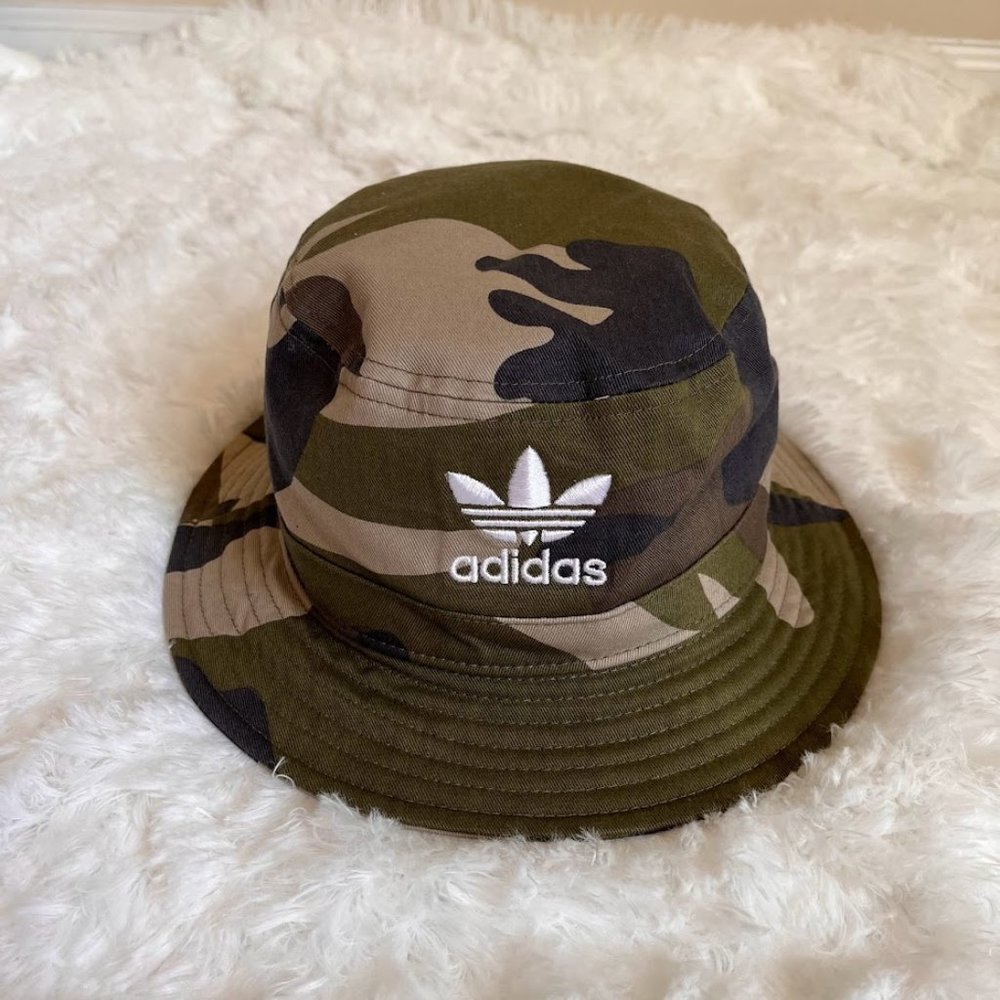 Adidas Unisex Camo Bucket Hat
